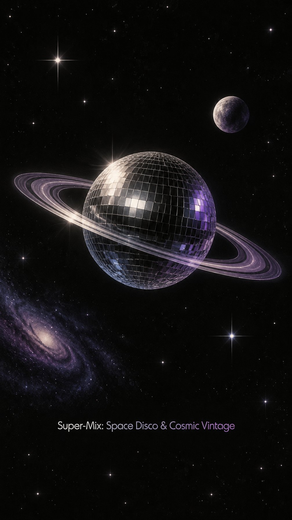 Image inspiration - Crea una grafica dal gusto Space Disco e cosmic vintage, ...